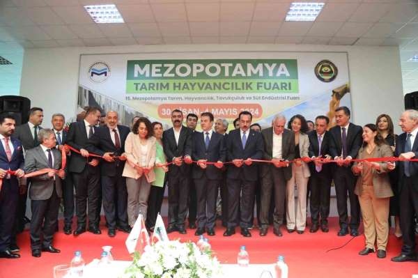 Diyarbakır'da 15. Mezopotamya Tarım ve Hayvancılık Fuarı başladı