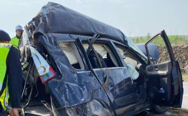 Kahramanmaraş'ta trafik kazası: 1 ölü, 2 ağır yaralı
