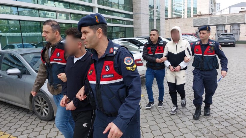 Samsun'da Jandarmadan uyuşturucu operasyonu: 2 gözaltı