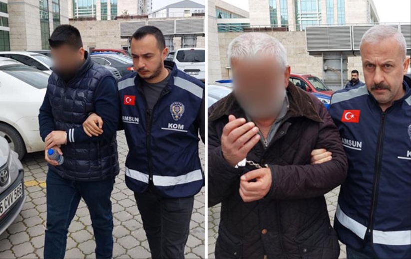 Samsun'da tefeci operasyonunda 2 gözaltı