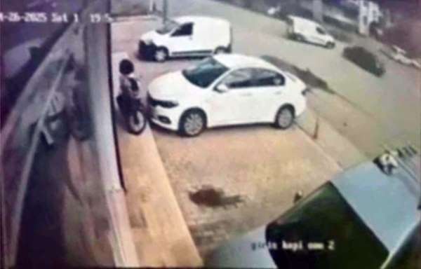 Beyşehir'de kaza anı kamerada