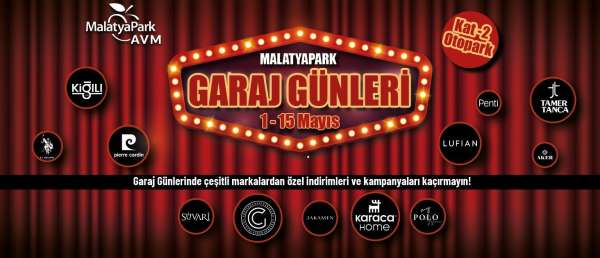 MalatyaPark AVM'de 'Garaj Günleri' başlıyor