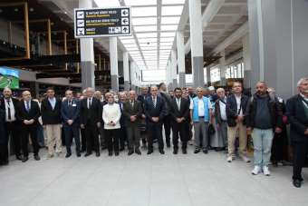 Ordu'dan 291 kişilik hac kafilesi kutsal topraklara uğurlandı