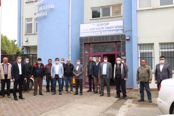 Maviş'ten Sinop'ta önemli temaslar 