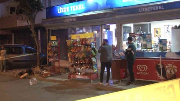 Sancaktepe'de tekel bayiye silahlı saldırı: 1 yaralı