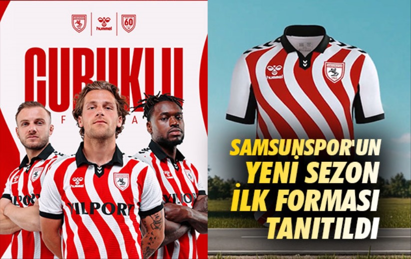 Samsunspor'un Yeni Sezon İlk Forması Tanıtıldı 