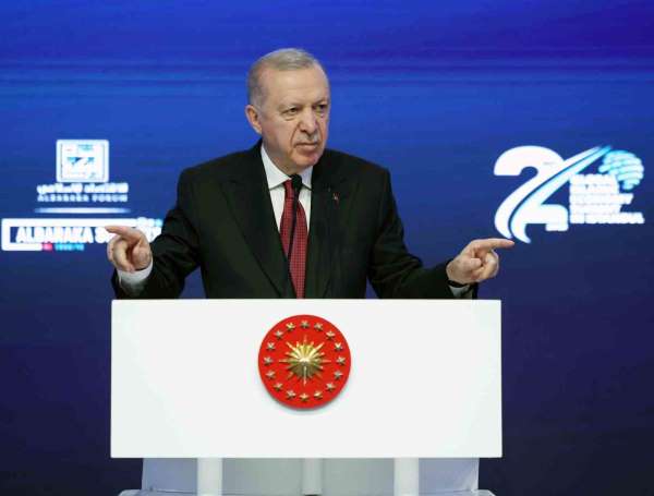 Cumhurbaşkanı Erdoğan: 'Faize dayalı ekonomik nizamın değişmesi için mücadeleden geri durmayacağız'