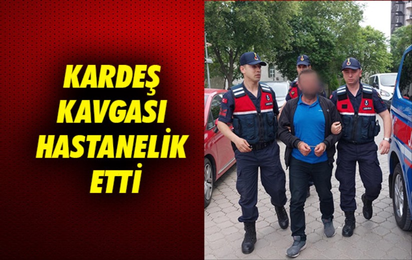 Samsun'da kardeş kavgası hastanelik etti