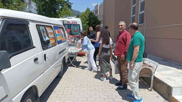 Doğalgaz patlamasında hayatını kaybeden Erbaş için lokma hayrı yapıldı