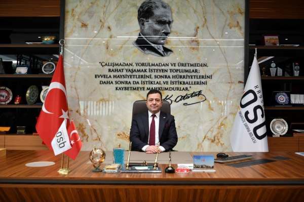 Kayseri OSB Başkanı Yalçın: 'Daha fazla büyüme için sanayicilerimiz desteklenmelidir'