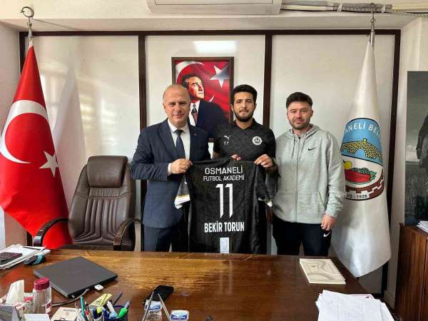 Osmaneli Akademi Spor Kulübü'den Başkan Torun'a ziyaret