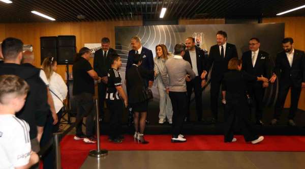 Beşiktaş'ta bayramlaşma töreni yapıldı