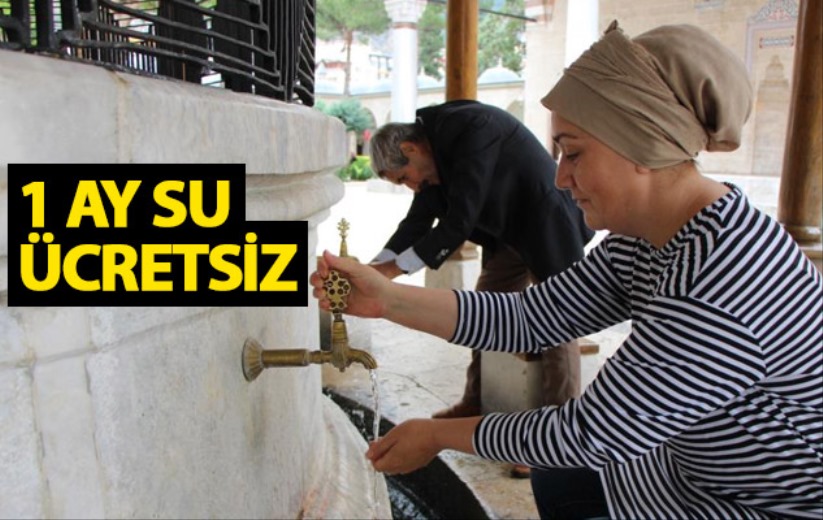 Türkiye'nin suyu en ucuz şehrinde 1 ay su ücretsiz - Amasya haber