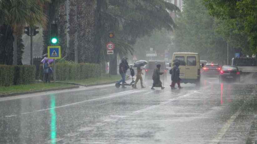 Samsun'da sağanak