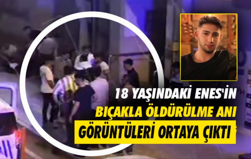 Samsun'da 18 yaşındaki Enes'in bıçakla öldürülme anı görüntüleri ortaya çıktı