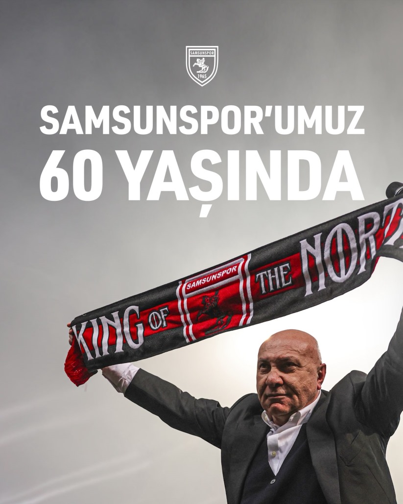 Yüksel Yıldırım'dan kutlama mesajı: Birlikte daha güçlü birlikte Samsunspor