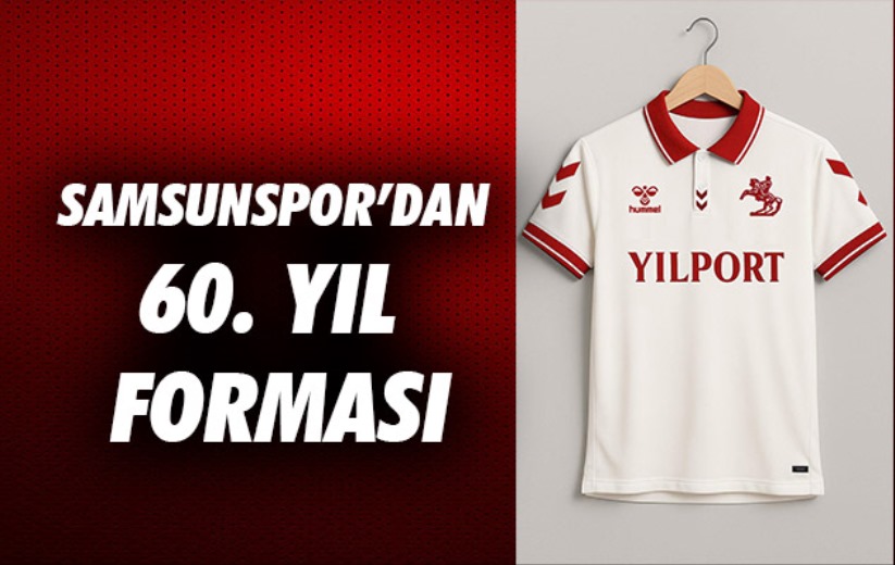 Samsunspor'dan 60. yıl forması