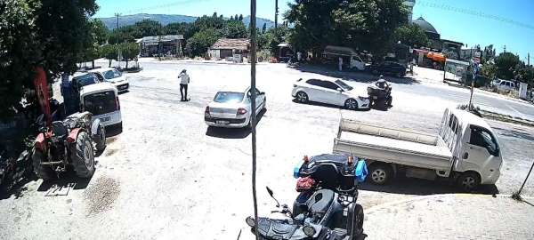 Erdek'te korkutan kaza: Takla atan ATV'den sağ kurtuldu