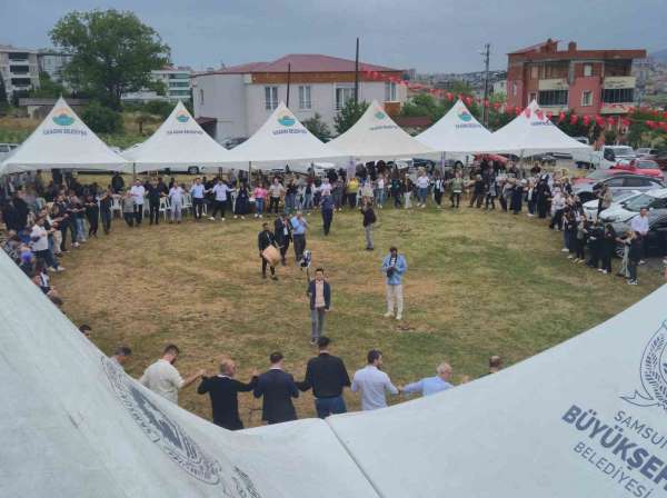 Samsun Balkan Türkleri '21. Etli Kazan Pilavı' etkinliğinde buluştu