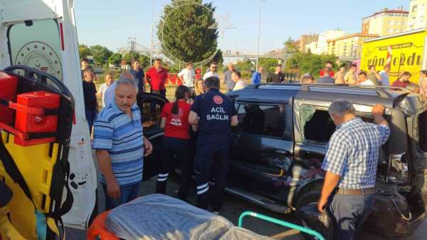 Giresun'da trafik kazası: 1 yaralı