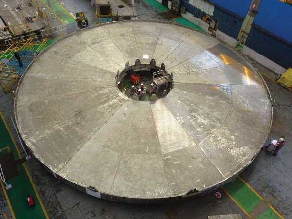 Tokamak nükleer füzyon reaktörü ITER'in montajına Fransa'da başlandı 