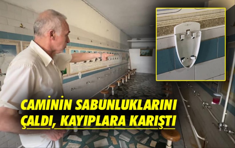 Samsun'da caminin sabunluklarını çalan vatandaş, kayıplara karıştı