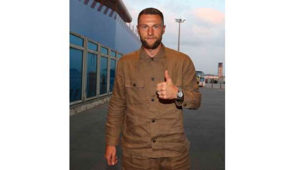 Fenerbahçe'nin anlaşma sağladığı Milan Skriniar, İstanbul'da