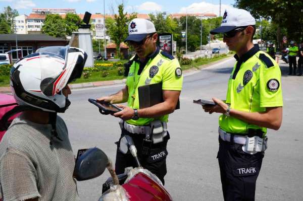 Edirne Emniyeti'nden motosiklet kazalarına karşı eğitim hamlesi