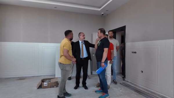 NÖHÜ Spor Bilimleri Fakültesi'nin yeni binası eğitim öğretime hazırlanıyor