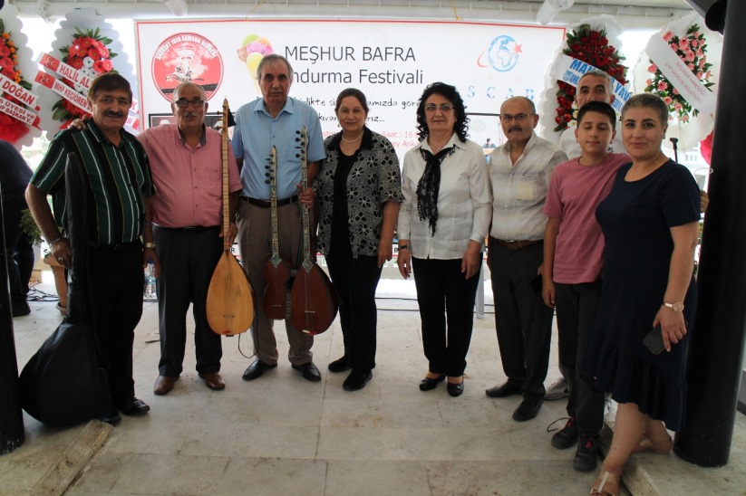 Bafralılar Ankara'da dondurma festivali düzenledi
