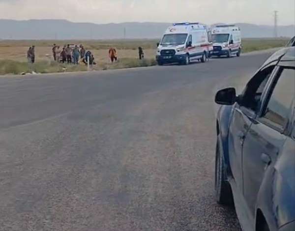 Konya'da feci kaza: 2 ölü, 1 yaralı