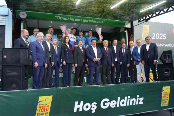 Kurtuluş Yolu Bisiklet Turu'nda kazananlar belli oldu