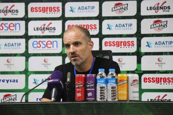 Sakaryaspor-Boluspor maçının ardından