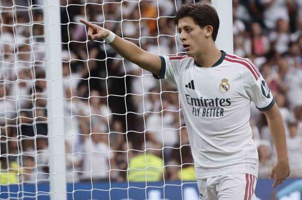Gol perdesini Arda Güler kapattı, Real Madrid farklı kazandı