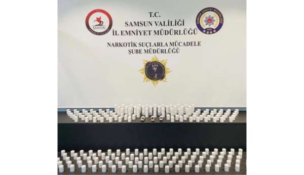 Samsun'da uyuşturucu operasyonu