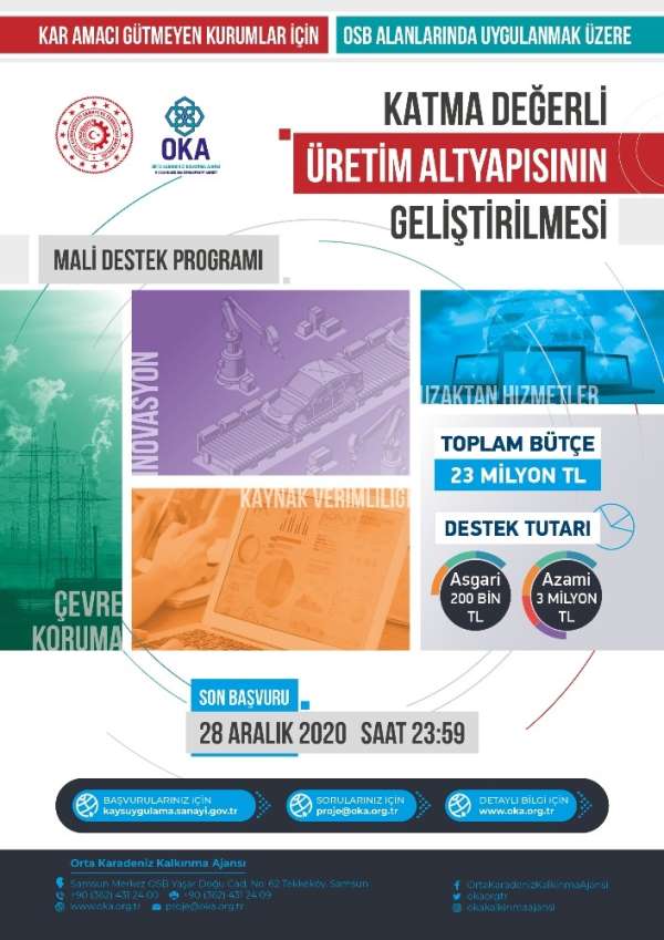 OKA'dan 2020 yılı proje teklif çağrısı