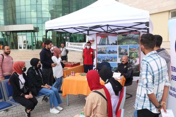 Iğdır İl Emniyet Müdürü Yonca'dan üniversite öğrencilerine ziyaret