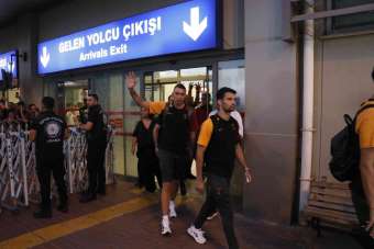 Galatasaray, Adana Demirspor maçı için Adana'ya geldi