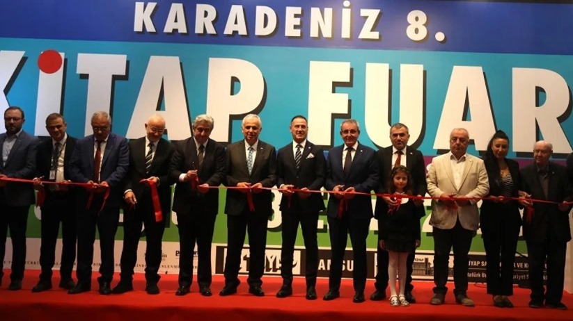 8. Karadeniz Kitap Fuarı Samsun'da açıldı