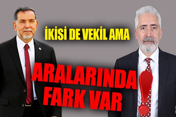 AK Partili iki vekil arasındaki fark 