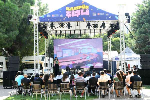 Üniversiteli gençler 'Kampüs Şişli Festivali'nde buluştu