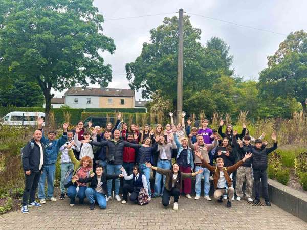 15 Temmuz Şehitler Fen lisesi Solingen'den döndü