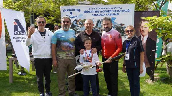 Anadolu OSB, 'Sportif Sazan Balığı Yakalama Yarışması' düzenledi