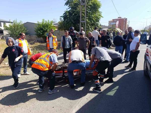 Iğdır'da meydana gelen kazada 3 kişi yaralandı