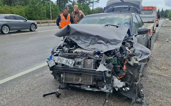 Çekmeköy'de kaza: Şile Yolu'nda trafik kısa süreliğine durdu