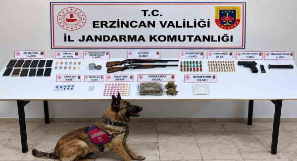 Erzincan'da uyuşturucu operasyonunda 10 şüpheli gözaltına alındı