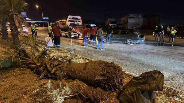 Kahramanmaraş'ta trafik kazası: 3 yaralı