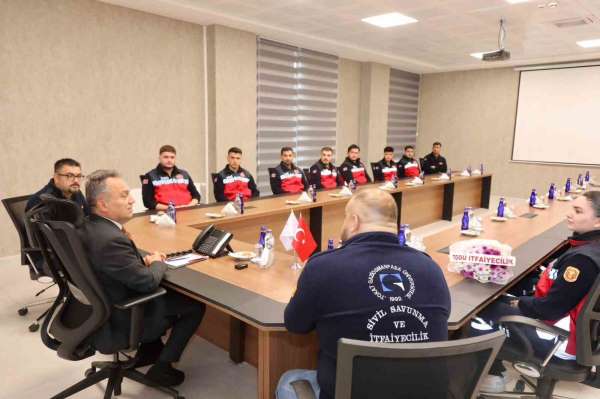 Rektör Yılmaz; 'Afetlere müdahalede eğitim büyük önem taşıyor'