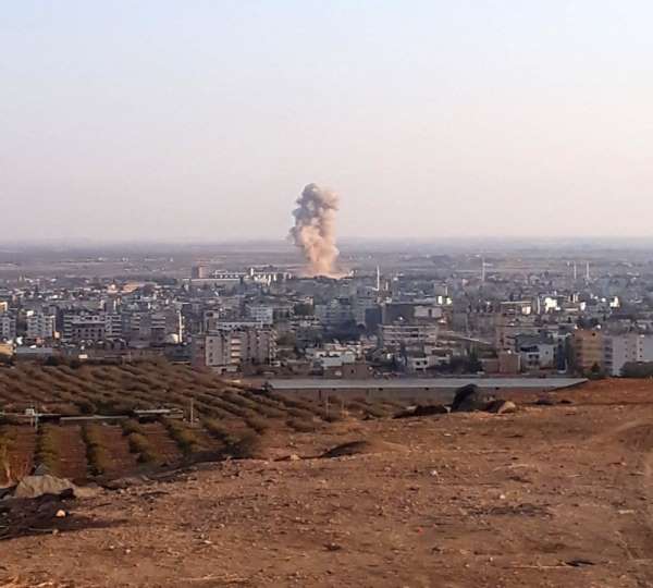 Türkiye - Suriye sınırında patlama 