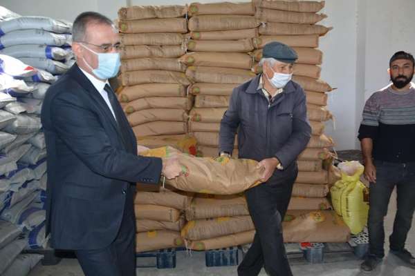 Aydın'da 140 ton fiğ ve arpa tohumu dağıtımı yapılıyor 